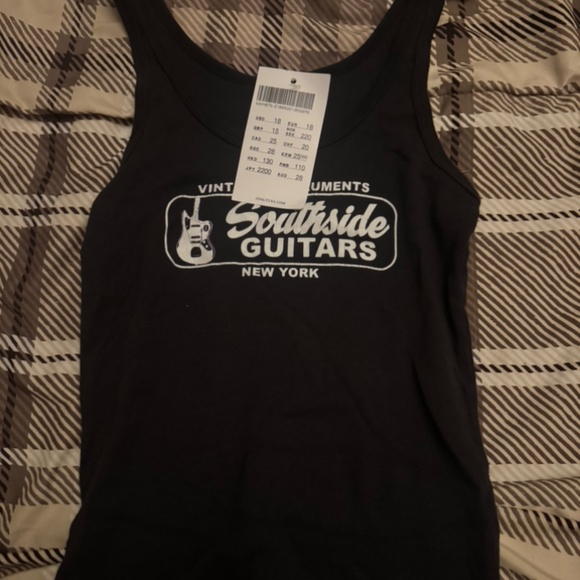Brandy Melville southside guitars singlet - Picture 1 of 1